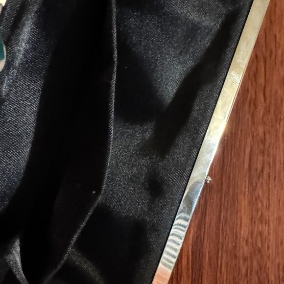 Black Sparkle Evening Clutch La Regale - Picture 5 of 6